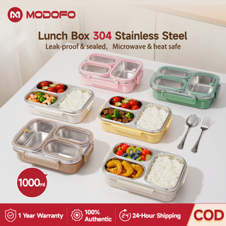 Stainless Steel Lunch Box for Kids Adults Portable Bento Lunch Box Microwavable Lunch Box