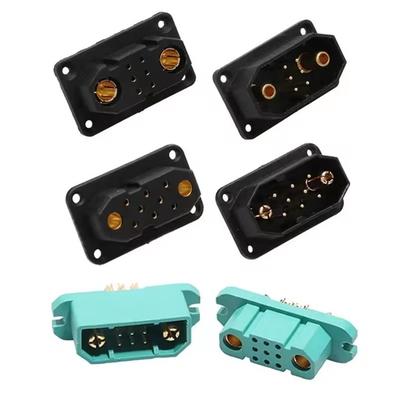 2 คู่ VTOL Drone Servo ปลั๊ก JX4 JX6 JX8 JX9 Quick Release ชายหญิง Connector UAV อะไหล่สําหรับ Turbo