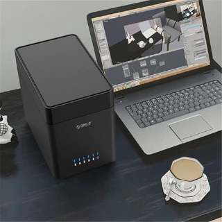 ORICO DS500 Series สถานีเชื่อมต่อ hdd 3.5 นิ้ว 5 Bay กล่องใส่ฮาร์ดไดรฟ์ SATA เป็น USB3.0/Type-C
