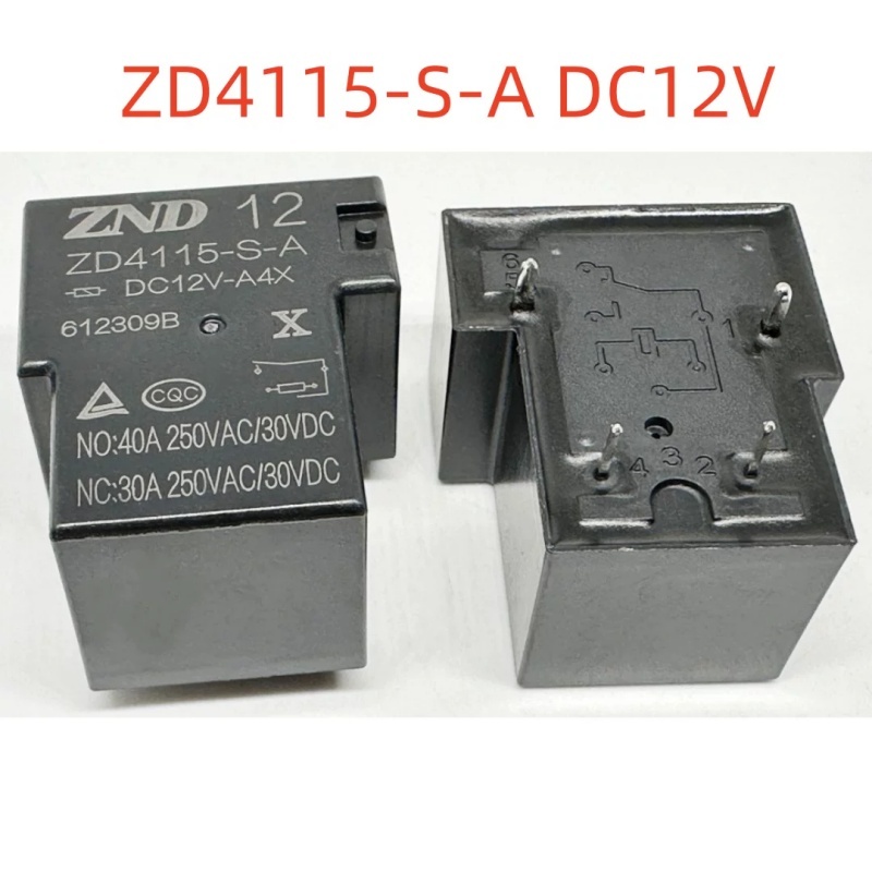 รีเลย์ ZD4115-SA DC12V DC24V 4 Pins 40A