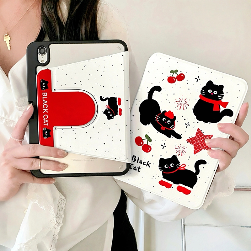 สําหรับ 2025 OPPO Pad SE11 OPD2417 OPD2420 OPD2419 360° หมุนยืนการ์ตูนพลิกหนังกรณีแท็บเล็ต