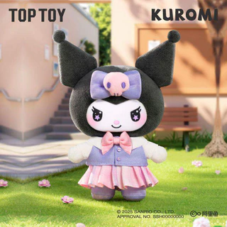 TOPTOY x KUROMI School Life Series Plush Pendant Blind BOX ของสะสมสุดอินเทรนด์ ของตกแต่งสำหรับจัดแสดง ของขวัญชิ้นเล็กสำหรับเทศกาล