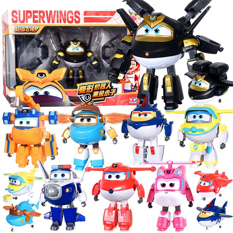 Super Wings Season 19 Big Auldey Toys Action Figure Robot Transformation For Kids