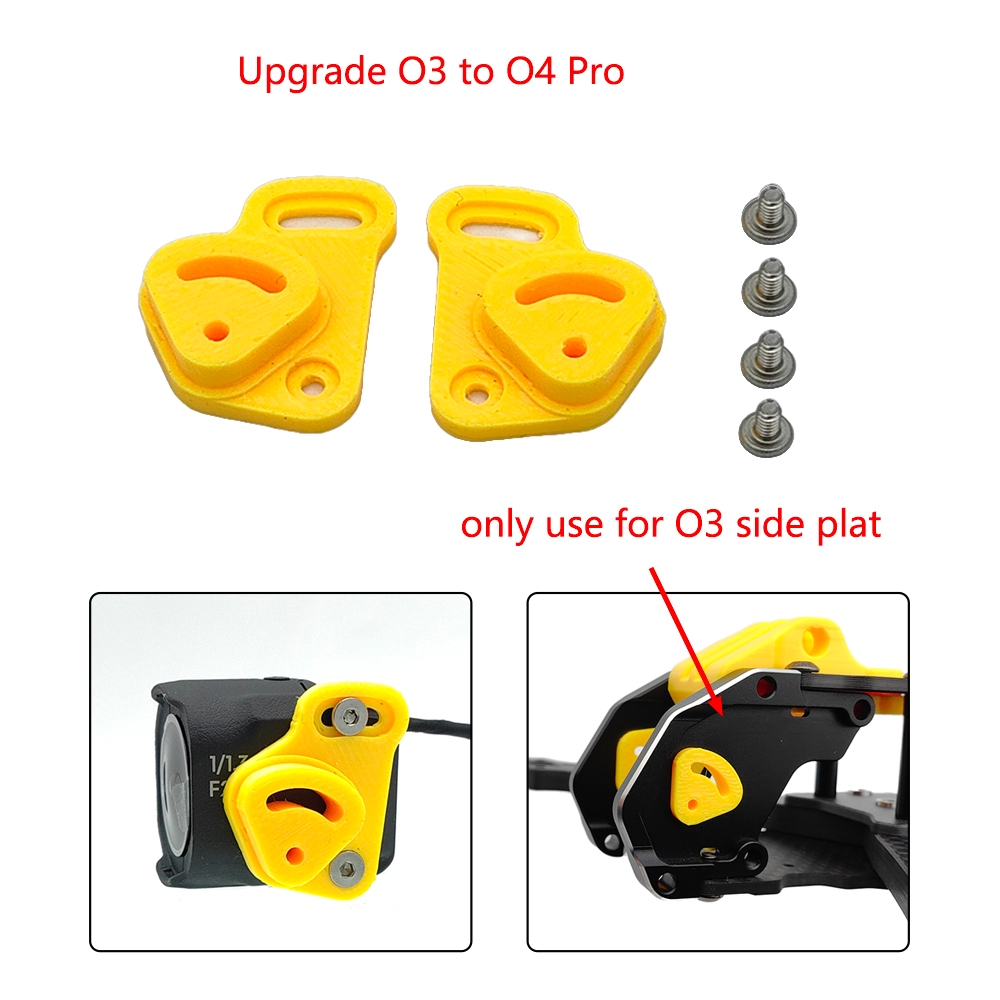 O4 Pro อัพเกรดชุด 3D พิมพ์อะไหล่ TPU สําหรับ speedybee mario 5 อัพเกรด O3 ถึง O4pro