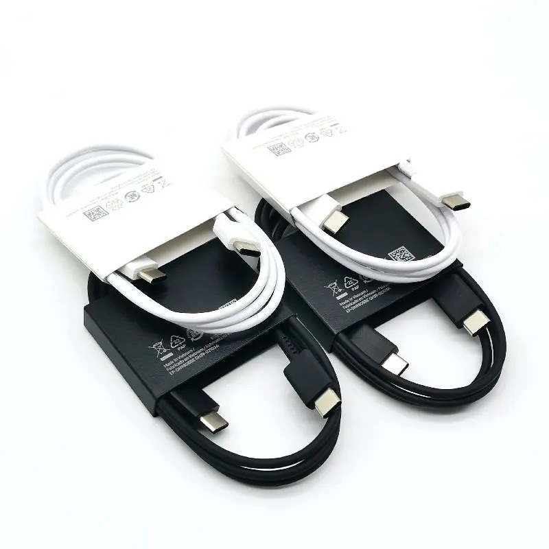 3A USB Type C ถึง Type C สาย Super Fast Charge สําหรับ Galaxy S24 S23 S22 หมายเหตุ 20 Ultra A55 A35