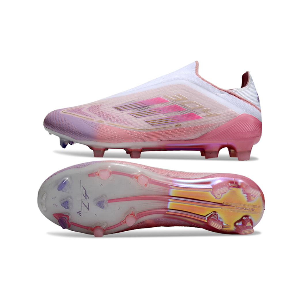 รองเท้าฟุตบอล F50 Elite FG Yamal แบบถัก ไม่มีเชือก กันลื่น และทนทาน ไซซ์ 36-45