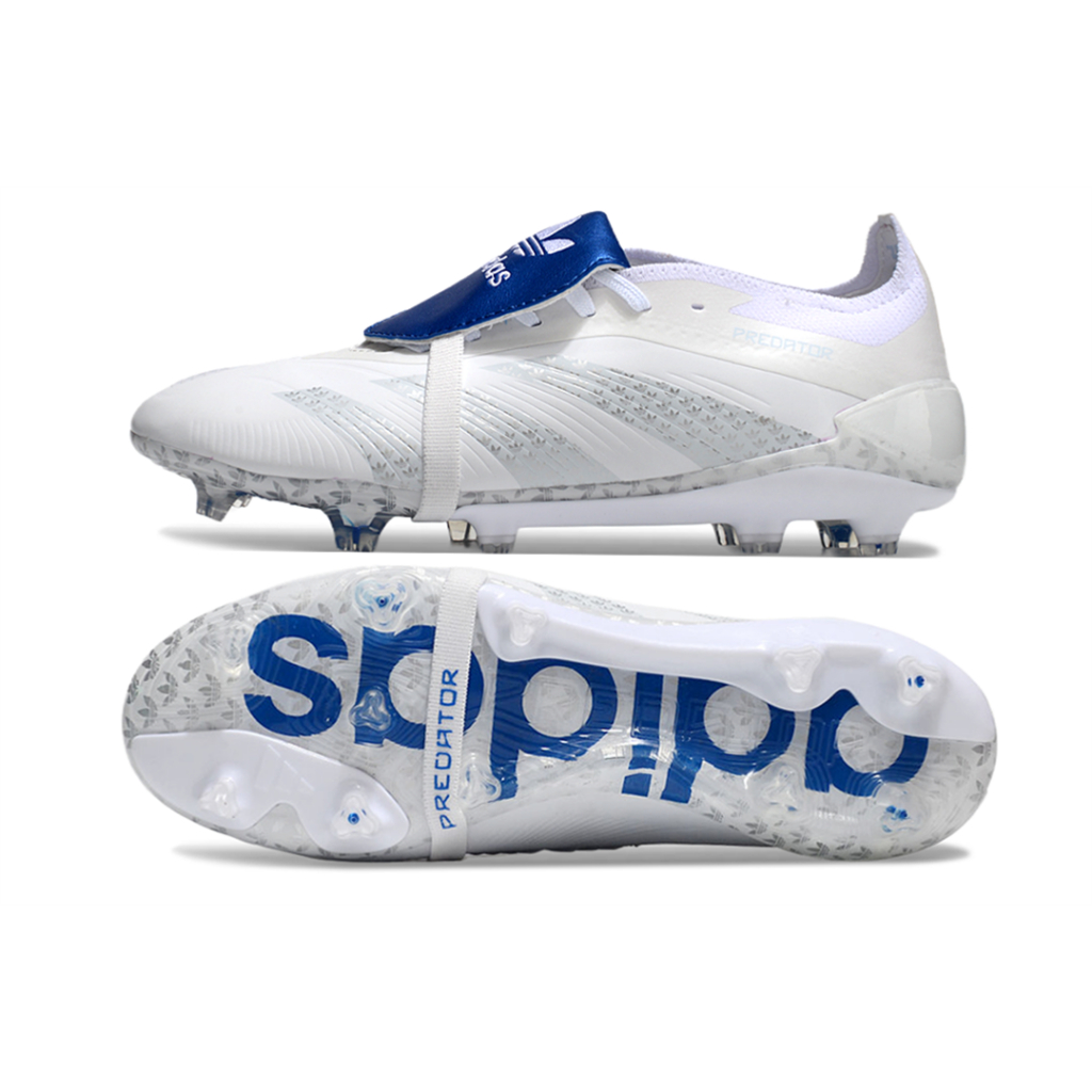 รองเท้าฟุตบอล Predator x Beckham 2024 ไซ즈 36-45 ออกแบบมาป้องกันลื่นและการสึกหรอ มีให้เลือกทั้งชายและ