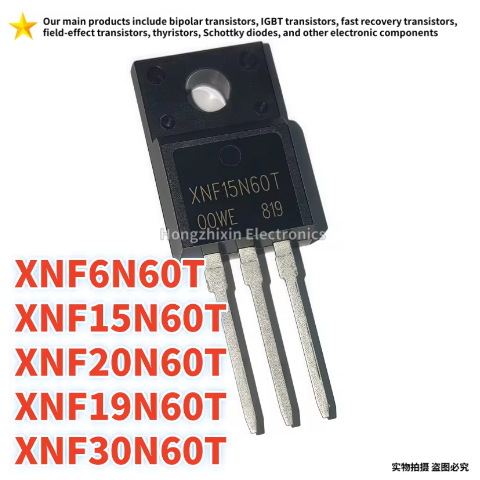 5PCS XNF6N60T 6N60T XNF15N60T 15N60T XNF19N60T 19N60T XNF20N60T 20N60T XNF30N60T 30N60T 220N60T หลอด