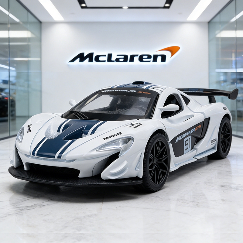 1:43 McLaren P1 GTR รถDiecasts & Toy Vehiclesรถรุ่นMiniature Scaleรุ่นรถของเล่นเด็ก