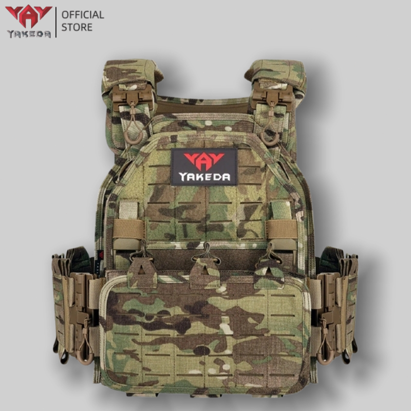 ชุดฝึกซอม Yakoda VT-6031-6 สไตล์camo ทำจากผ้าโพลีเอสเตอร์ เหมาะสำหรับการฝึกซ้อมและการเล่นCS มีสินค้าพร้อมส่ง