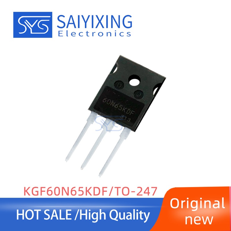 5pcs ใหม่ KGF60N65KDF-U/H KGF60N65KDF บรรจุภัณฑ์ TO-247 IGBT หลอด