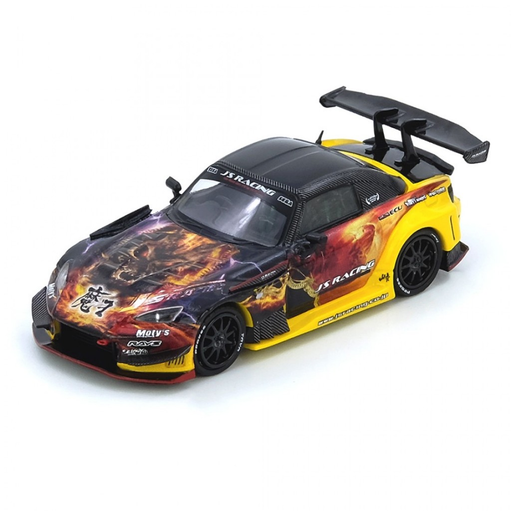 Inno64 IN64-S200JS-MAOU 1/64 HONDA S2000 JS RACING AP1 MAOU รถโมเดลDiecast