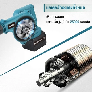เครื่องเป่าลมไร้สาย4500W 2in1การดูดและการเป่า รุ่นครัวเรือนพลังงานสูง ลมแรง เครื่องเป่าลม มัลติฟังก์ชั่นblower