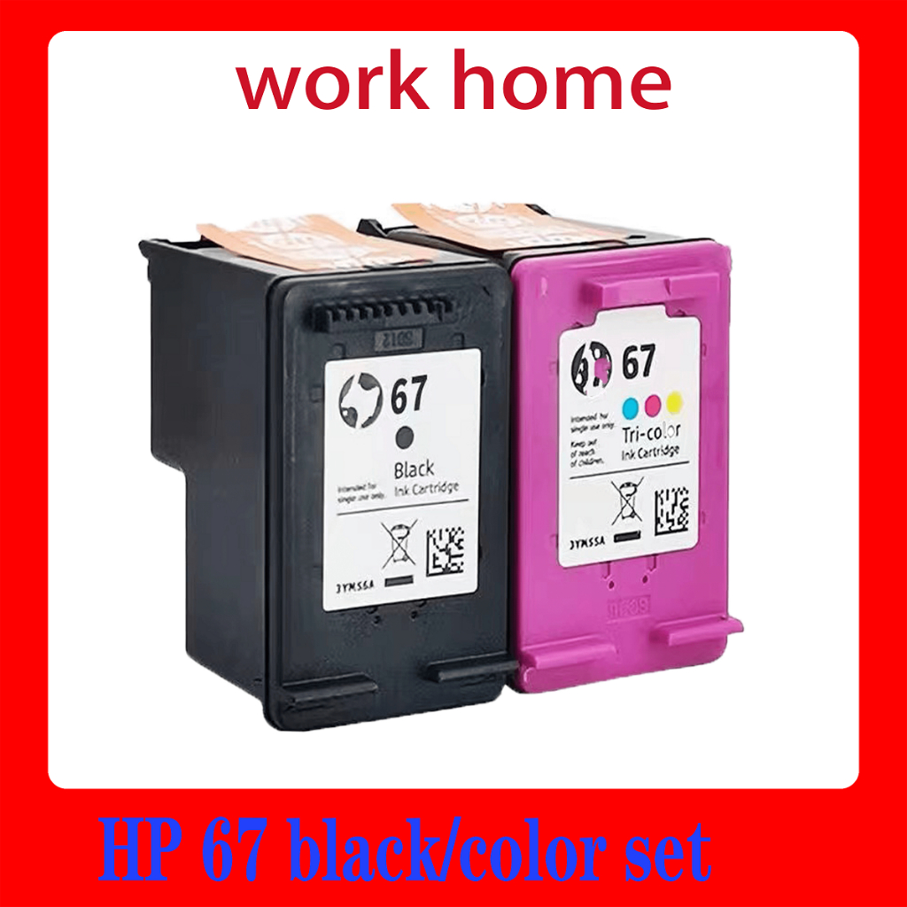 ใหม่ Original HP 67 หมึก HP 67XL ตลับหมึกสําหรับ HP 2722 2723 2752 2755 2332