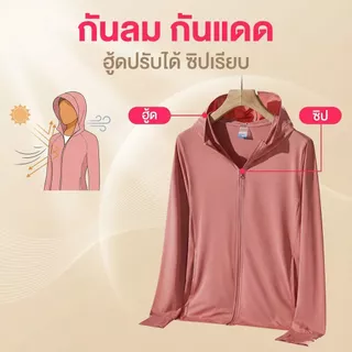 🌞เสื้อแจ็คเก็ตกันแดด Uniqlo UPF50+ ป้องกันยูวีสูง สำหรับชายและหญิง COD จัดส่งภายในประเทศ
