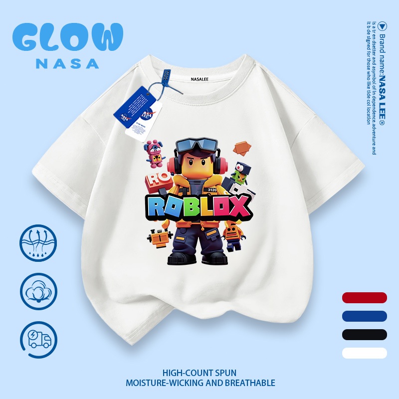 【จัดส่งในประเทศ】เสื้อยืดแขนสั้นลายน้องหมา PAW Patrol น่ารัก คอลเลกชันฤดูร้อนใหม่ ระบายอากาศดี ร่วมดีไซน์กับ NASA สำหรับเด็กอายุ 7-16 ปี