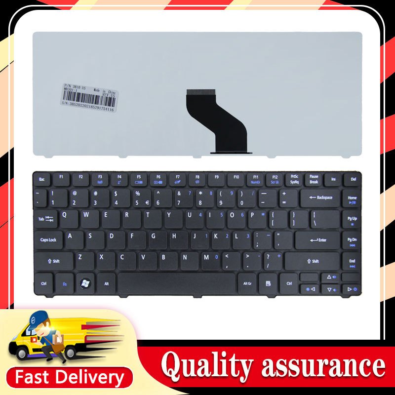 แป้นพิมพ์แล็ปท็อปใหม่สําหรับ Acer Aspire 3410 3810 4410 4350 4743z 4750 4750G 4350G 4752Z 4750Z