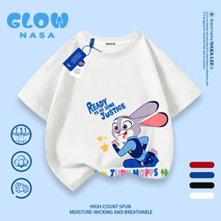 【จัดส่งภายในวันเดียวกัน】เสื้อยืดแขนสั้นคอตตอนทรงหลวมสีดำ ลาย…