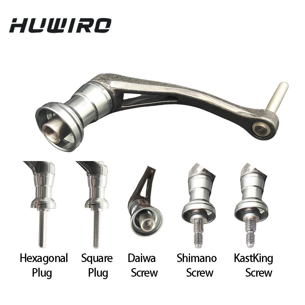 SHIMANO รอกตกปลาเปลี่ยนมือจับโดยไม่ต้องลูกบิดน้ําหนักเบาจับคาร์บอนที่มีประสิทธิภาพที่แข็งแกร่งสําหรับ ชิมาโน่/ไดว่า/แคสคิง ปลั๊กประเภทสกรู-ในประเ