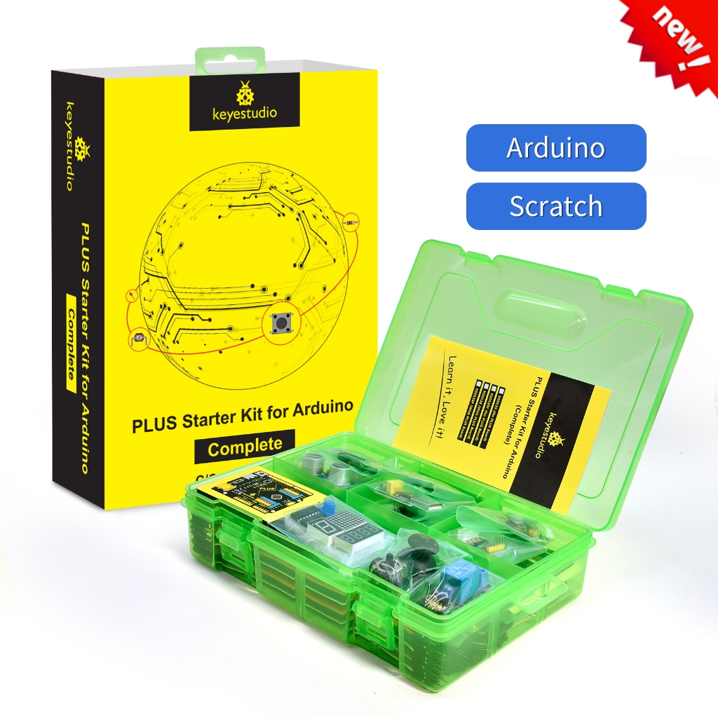 Keyestudio Complete IOT Starter Kit สําหรับ Arduino DIY Electronic Kit+32 โครงการ