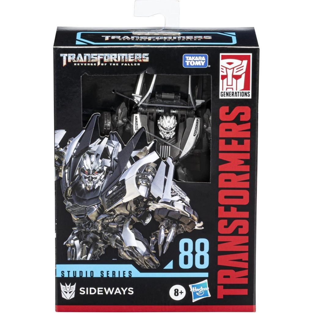 Transformers Toys Studio Series 88 Deluxe Class Revenge of The Fallen Sideways Action Figure 4.5 นิ้