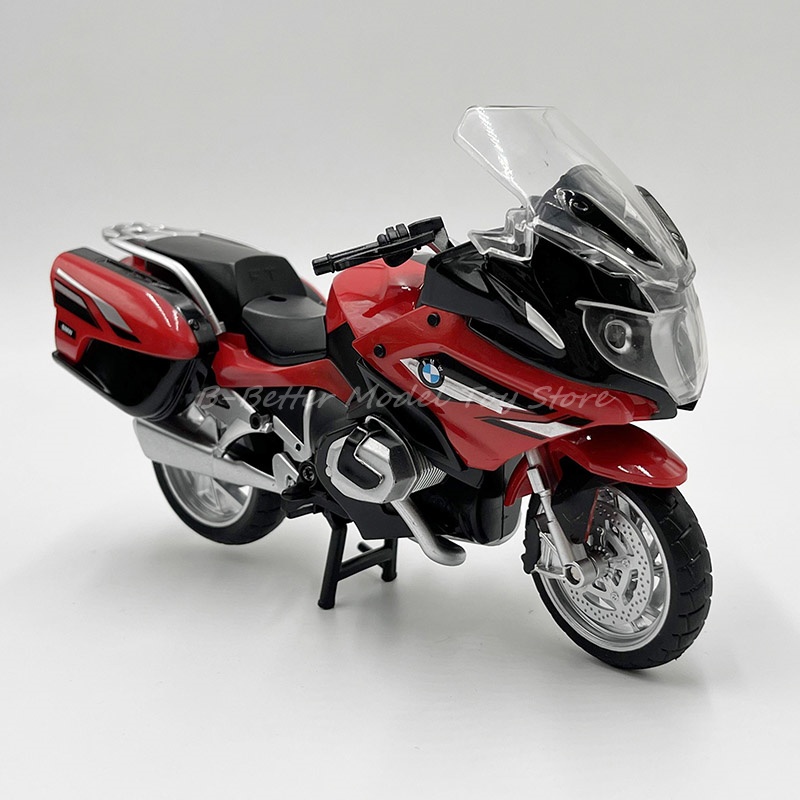 1:12 Diecast รถจักรยานยนต์รุ่นของเล่น BMW R1250 RT Street Bike Miniature Replica พร้อมเสียงและแสง