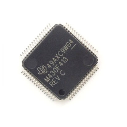 MSP430F413IPMR QFP-64 MSP430 CPU16 MCU MPU ไมโครคอมพิวเตอร์ชิปเดียวส่วนประกอบ IC M430F413