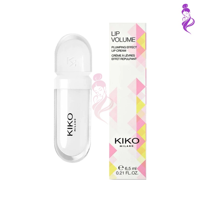 Kiko milano lip volume plumping lip cream 6.5ml #01 #02 ลิปสติกมูมิน