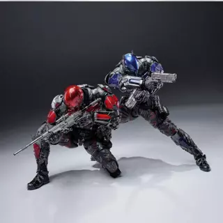 In stock U.PFINEGURES Arkham Knight & Red Hood Replacement Armor Action Figure