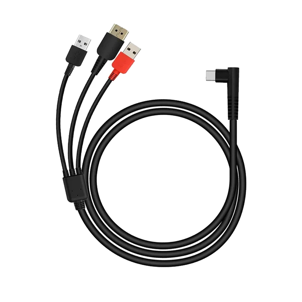 HUION 3 IN 1 สําหรับ Kamvas 13 กราฟิกแท็บเล็ต Monitor ปากกาจอแสดงผล HDMI DP สัญญาณประเภท C พอร์ต Eas