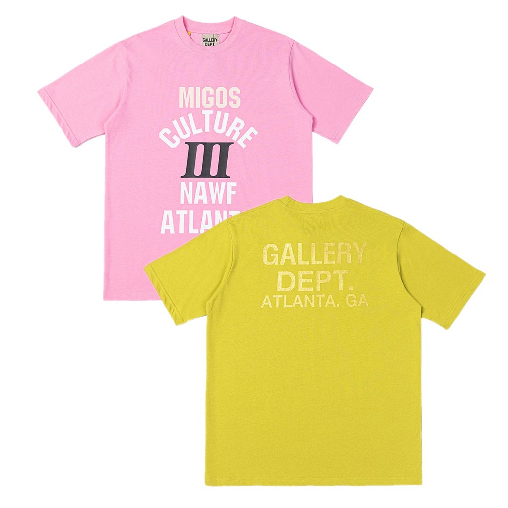 ❤️🆕เสื้อยืดพิมพ์ลาย Gallery Dept Letters Summer