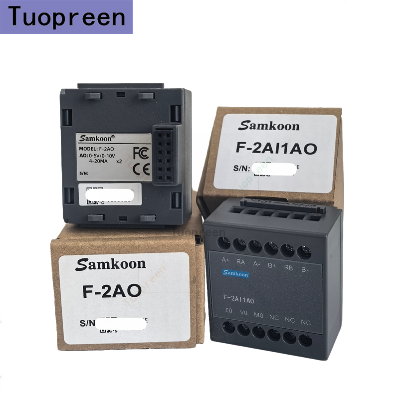 Samkoon F Series Plugin Extension F-8X F-8T F-4X4T F-4TC F-4PT F-4AI F-2AI1AO F-2AO F-4R ยี่ห้อใหม่