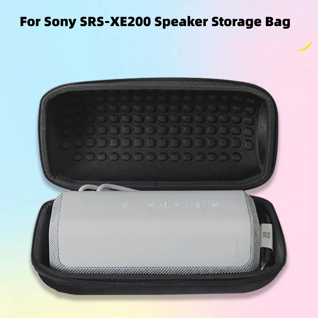 Carrying Travel Protective Case Travel Storage Bag Hard Shell Case สําหรับลําโพง Sony SRS-XE200