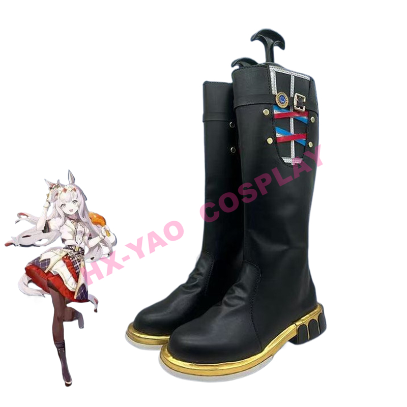 【HX-YAO】Christmas Oguri Cap cosplay shoes Pretty Derby รองเท้าคอสเพลย์โชว์