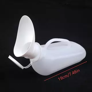 [Storm-t] โถปัสสาวะ Unisex ห้องน้ํามือถือ Pee Storage Tool ความจุขนาดใหญ่ Journey ปัสสาวะ Pee Bottle Thicken Car Travel ขวดปัสสาวะ