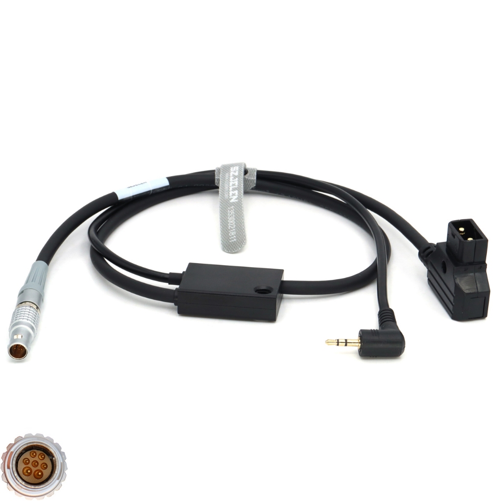 SUN/STOP สําหรับ ARRI cforce RF Hi5 CAM 7Pin to LANC และ Dtap สําหรับ SONY CineAlta BURANO, FX6 Cano