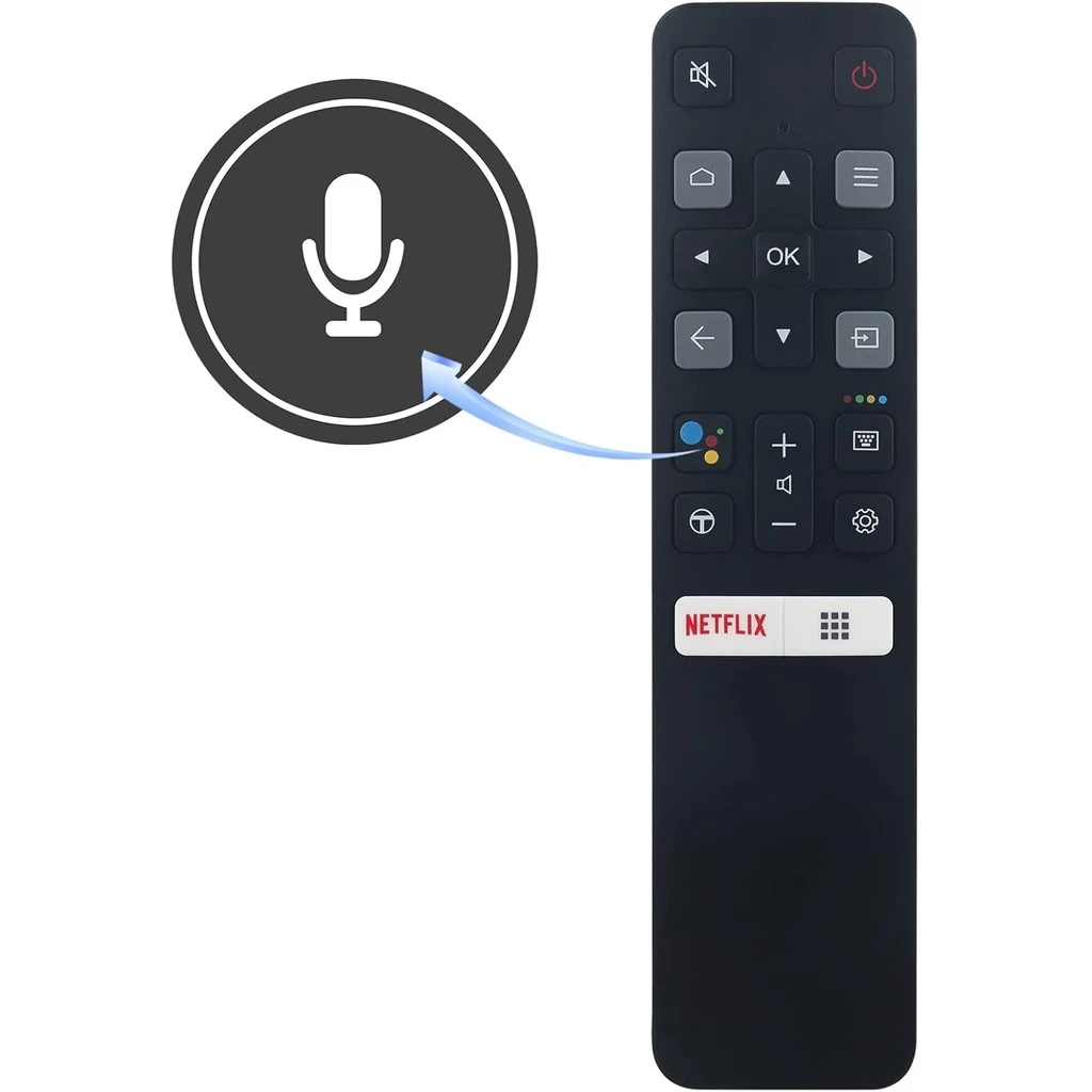 ใหม่รีโมทคอนโทรล RC802V JUR6 สําหรับ TCL TV 65P8S 49S6800FS 49S6510FS 55P8S 55EP680 50P8S 49S6800FS 