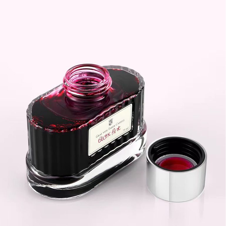 Faber-Castell Piaget Ink Dye Color Ink สําหรับปากกาหมึกซึม 75ml ราคา ถูกที่สุด ดีลบีเคเค แกลเลอรีภาพที่ 3