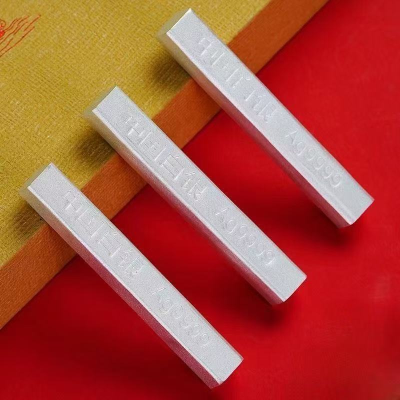 Sterling Silver 9999 International Silver Material Pure Silver No. 9999 เบอร์ 1 แผ่นเงินแผ่นเงินบาร์