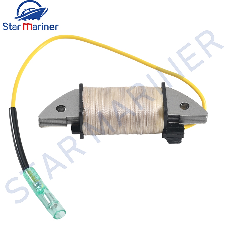 เครื่องยนต์เรือ 3F0-0120-0 3F0061200M Exciter Charge Coil สําหรับ Tohatsu Nissan 2 จังหวะ 3.5HP M3.5