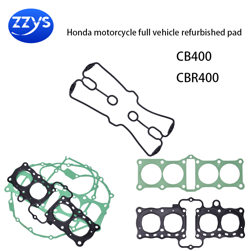 เครื่องยนต์ยกเครื่องปะเก็นชุดฝาครอบวาล์วปะเก็นชุดสําหรับHonda CB-1 1988-1991 CB400SF 1992-1995 CBR400 NC23 1988-1989 ฝาสูบซีล