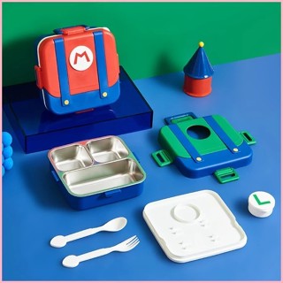 Mario 304กล่องข้าวเก็บความร้อน750ml กระป๋องซุปที่ปิดสนิท โคร…