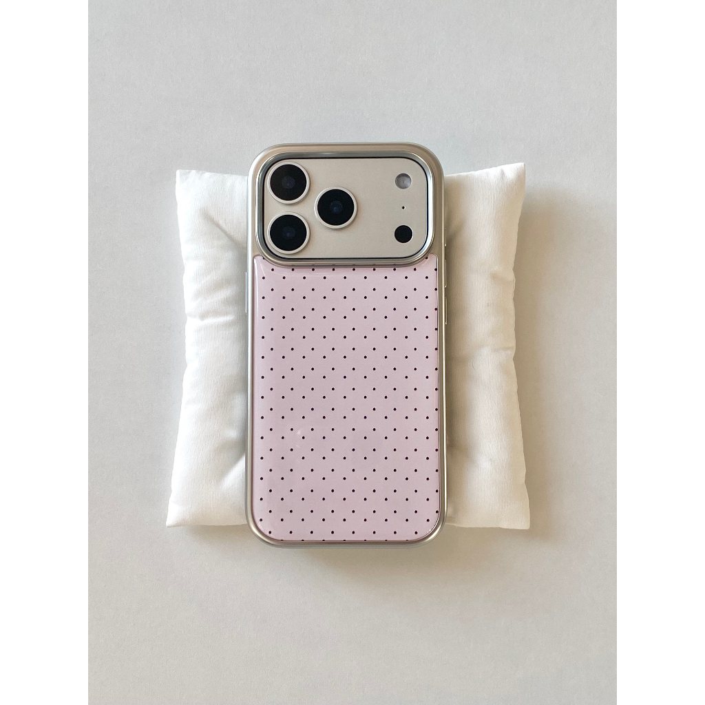เต็มหน้าจอ Polka Dot เคสโทรศัพท์กันกระแทกเหมาะสําหรับ iPhone 18 Pro Max 18 Pro 18 17 promax 16 promax 15 promax 11 12 13 17 14plus 15plus 16e 16plus 15pro 17pro