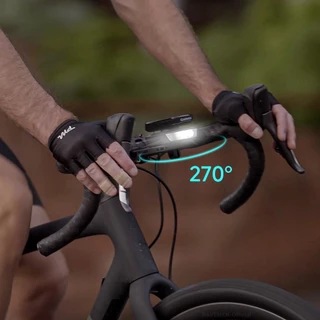 RAVEMEN FR1100 ไฟหน้าจักรยาน 1100lm ไฟ LED จักรยาน IPX4 กันน้ําอัตโนมัติเปิด/ปิด Garmin Mount
