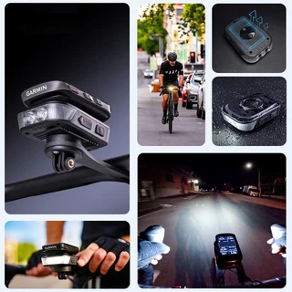 RAVEMEN FR1100 ไฟหน้าจักรยาน 1100lm ไฟ LED จักรยาน IPX4 กันน้ําอัตโนมัติเปิด/ปิด Garmin Mount