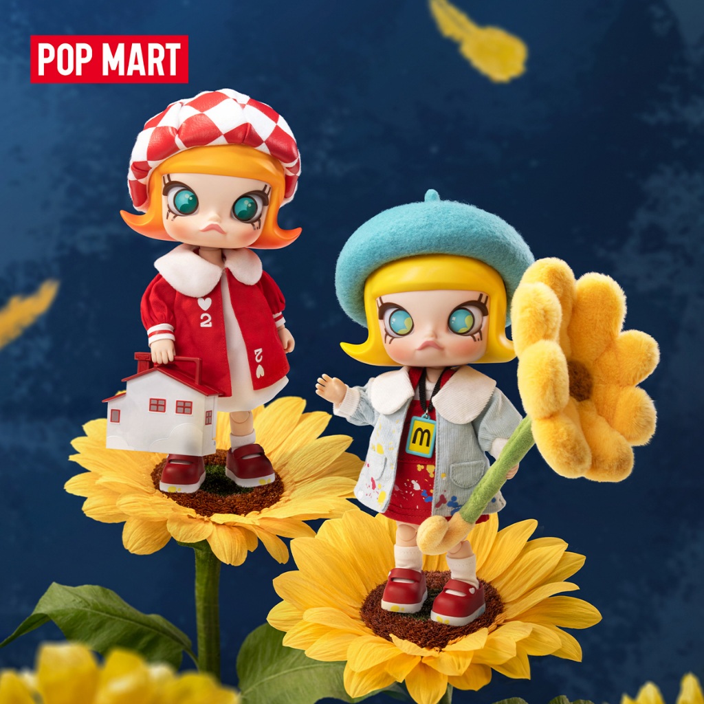 POP MART MOLLY 20th Anniversary Series 1/8 Action Figure Toys Collectable Figure Birthday Gift Kid T