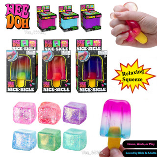NeeDoh Nice-Sicle Squishy Surprising Box Popsicle Shape Sque…