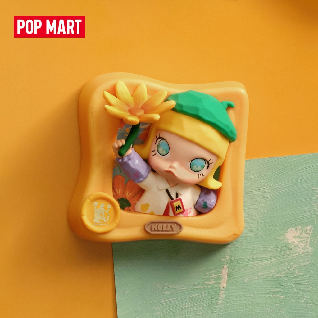 POP MART MOLLY Scenery Along the Way Series - Fridge Magnet Blind Box Birthday Gift Kid Toy