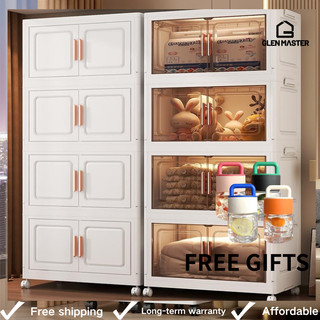 [Shipping Promo ]INHOM 40/60cm No-Assembly Storage Cabinet | Simple Wardrobe | Home Clothing & Snack Storage | Plastic Storage Cabinet