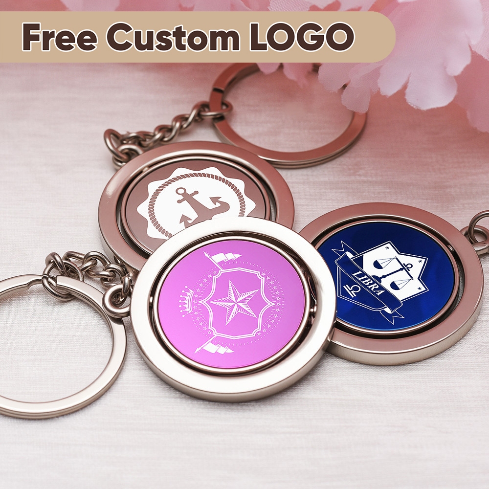 1 ชิ้นฟรีพวงกุญแจที่กําหนดเองแกะสลักหมายเลขโทรศัพท์ชื่อรถ Key Chain ของขวัญกล่องบรรจุภัณฑ์